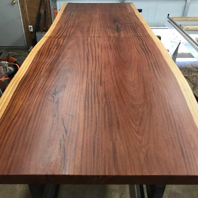 Varnish finished dining table