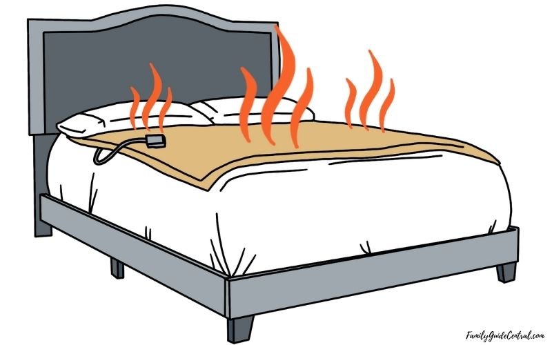 Heating mattress pad featured