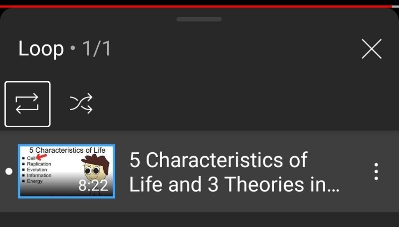 How to make YouTube replay a video automatically on your phone