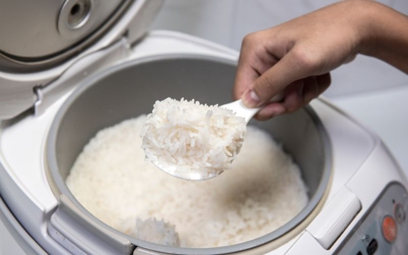 Rice cooker rice