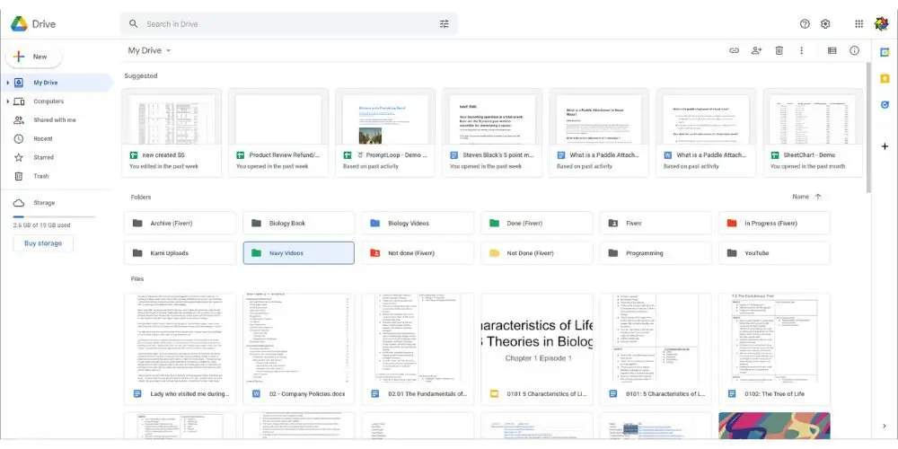 my google drive - techguidecentral.com