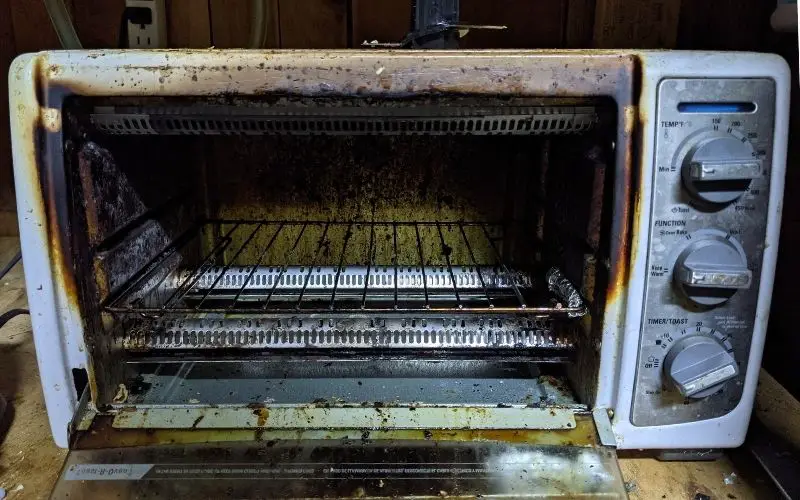 One of the Best Ways to Clean a Toaster Oven. We Used Baking Soda!