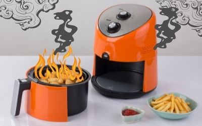 Air fryer on fire v2 - Family Guide Central