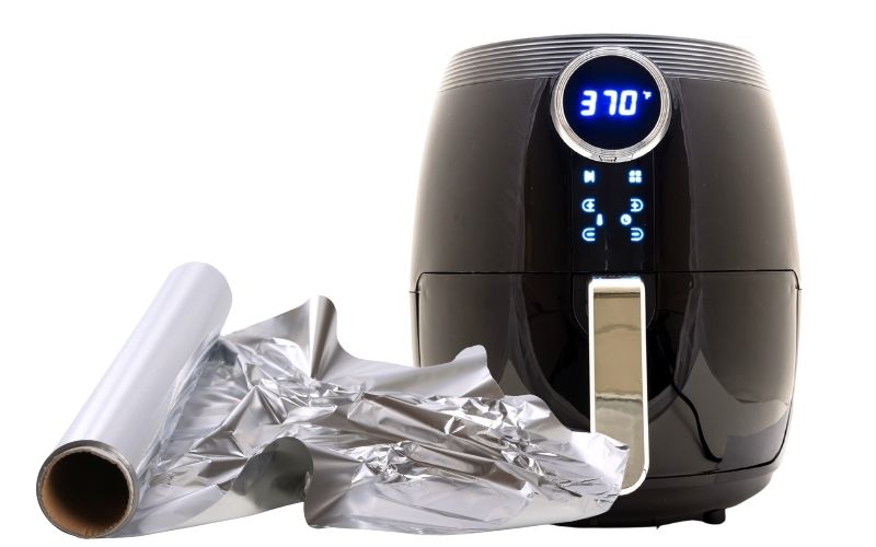 Air fryer with aluminum foil - Family Guide Central