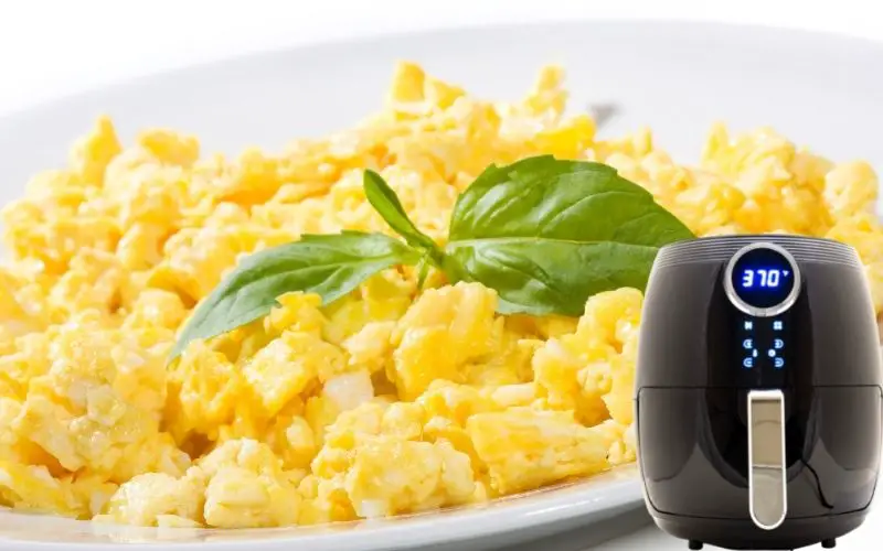 Make scrambled eggs with air fryer - Family Guide Central