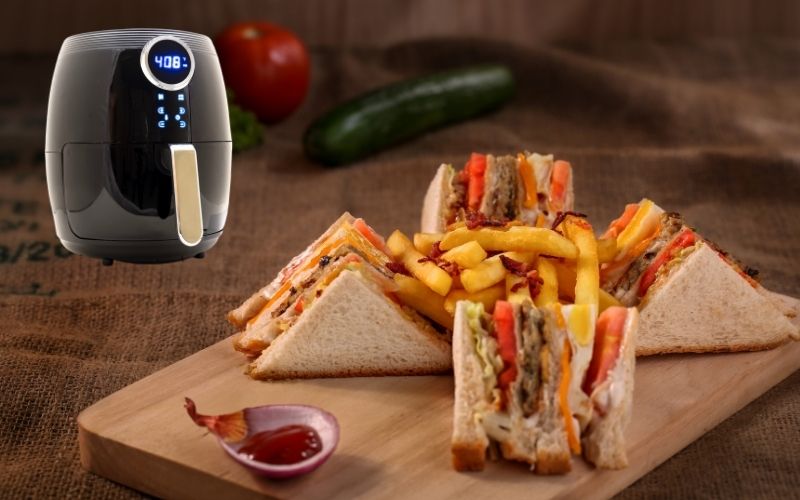 Air fryer sandwiches - FamilyGuideCentral.com