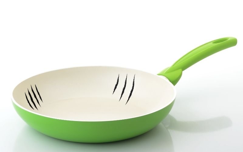 Scratched ceramic pans - FamilyGuideCentral.com