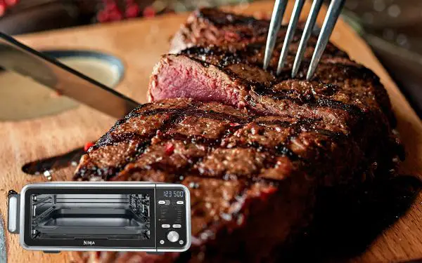 Ninja Foodi Smart Dual Heat Air Fryer for steaks - FamilyGuideCentral.com