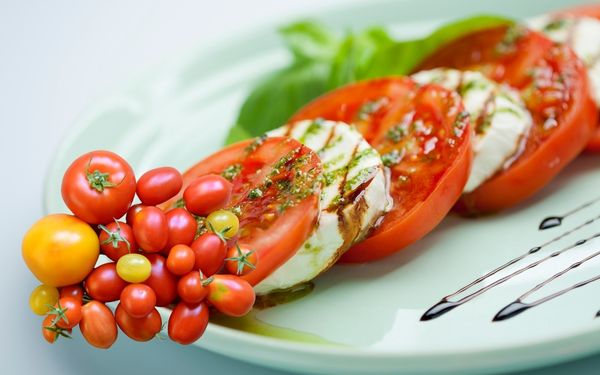 Different tomatoes for caprese - familyguidecentral.com