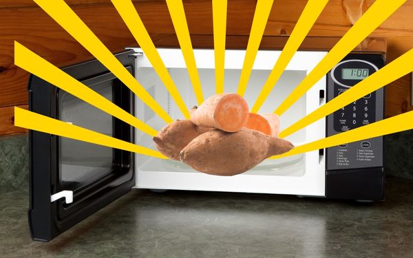 Microwaving sweet potatoes nutrients shining - familyguidecentral.com