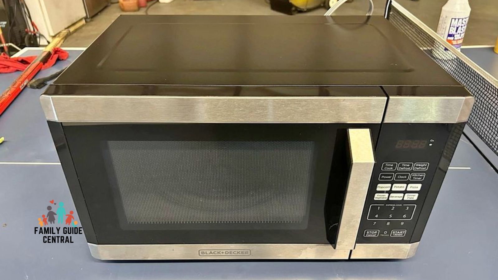 Black and Decker microwave - bighomeprojects.com