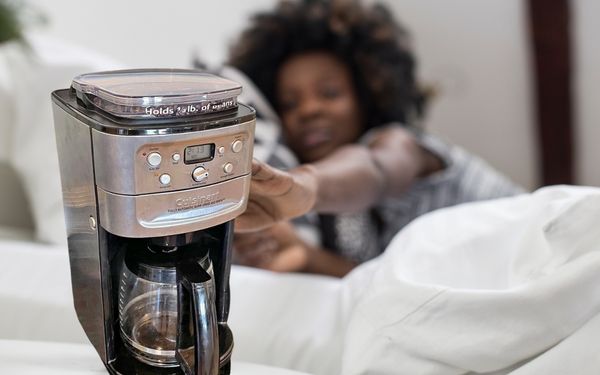 Cuisinart coffee maker automatically starting in the morning - familyguidecentral.com