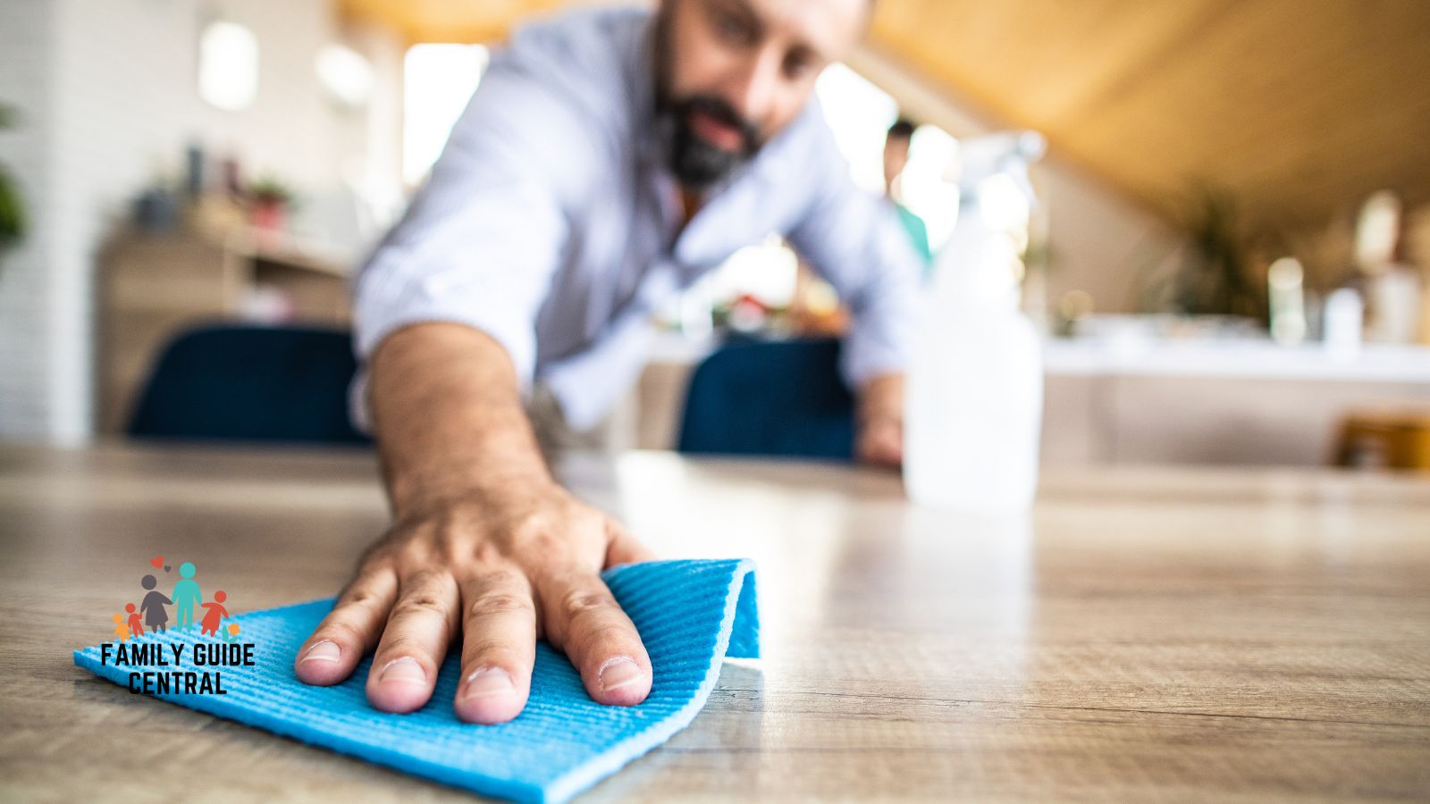 DIY natural solution to clean dining table - familyguidecentral.com