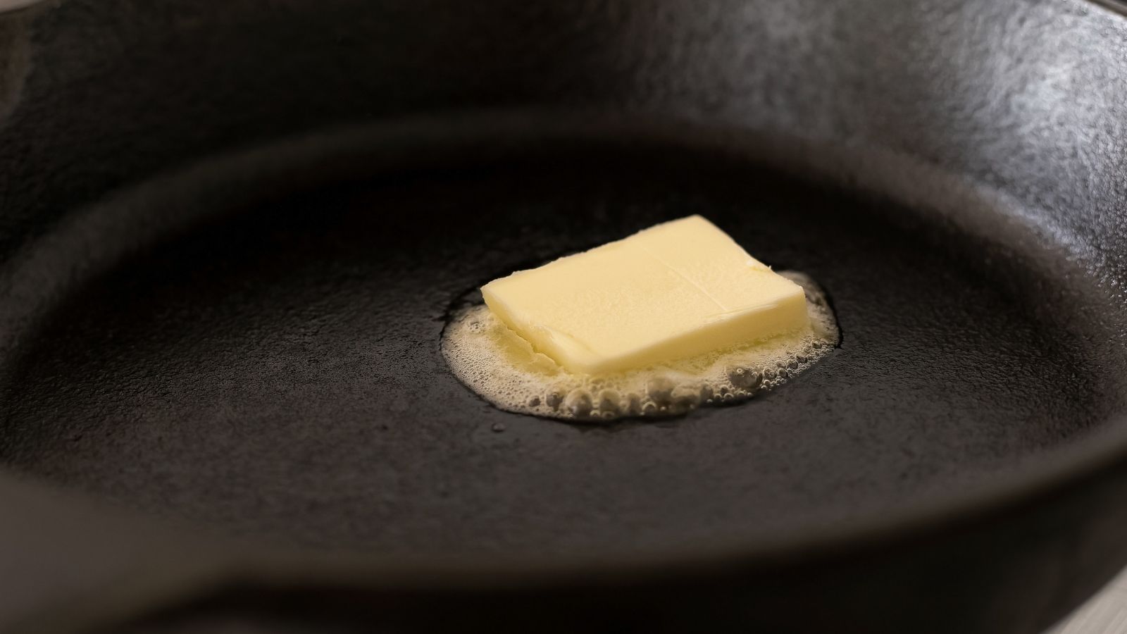 Butter on cast iron - familyguidecentral.com