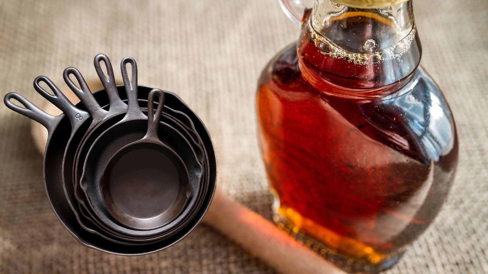 Cooking syrup in cast iron - familyguidecentral.com