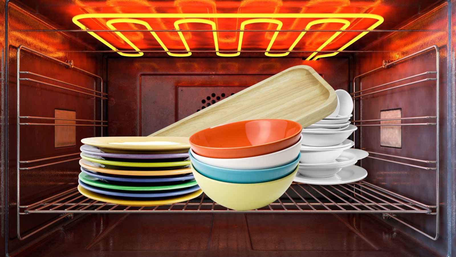Different types of plates in the oven - familyguidecentral.com