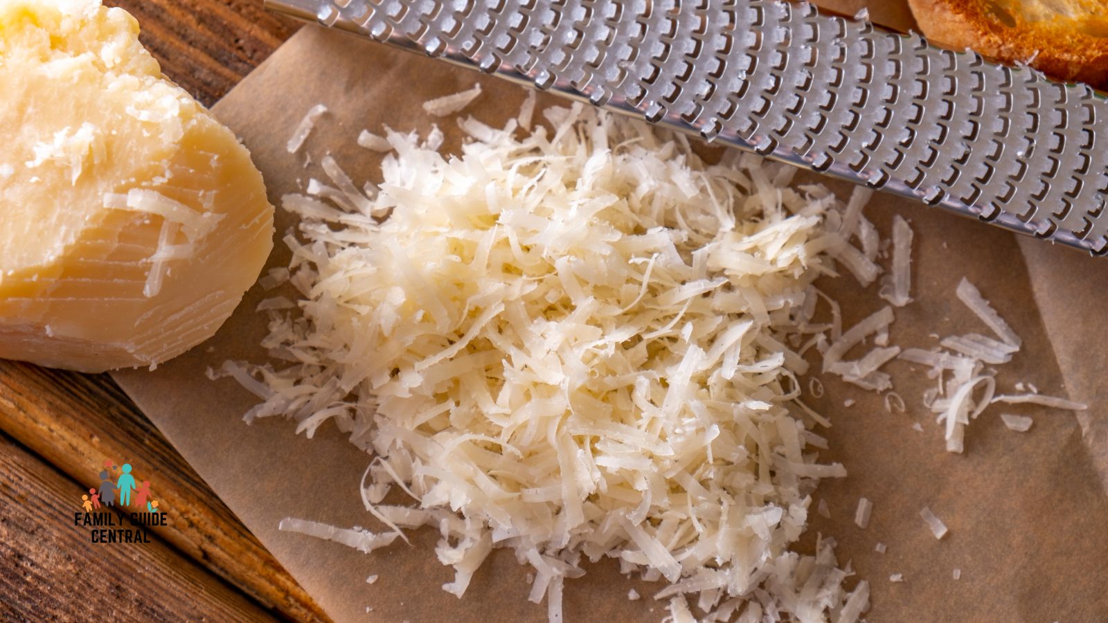 Grated parmesan cheese - familyguidecentral.com