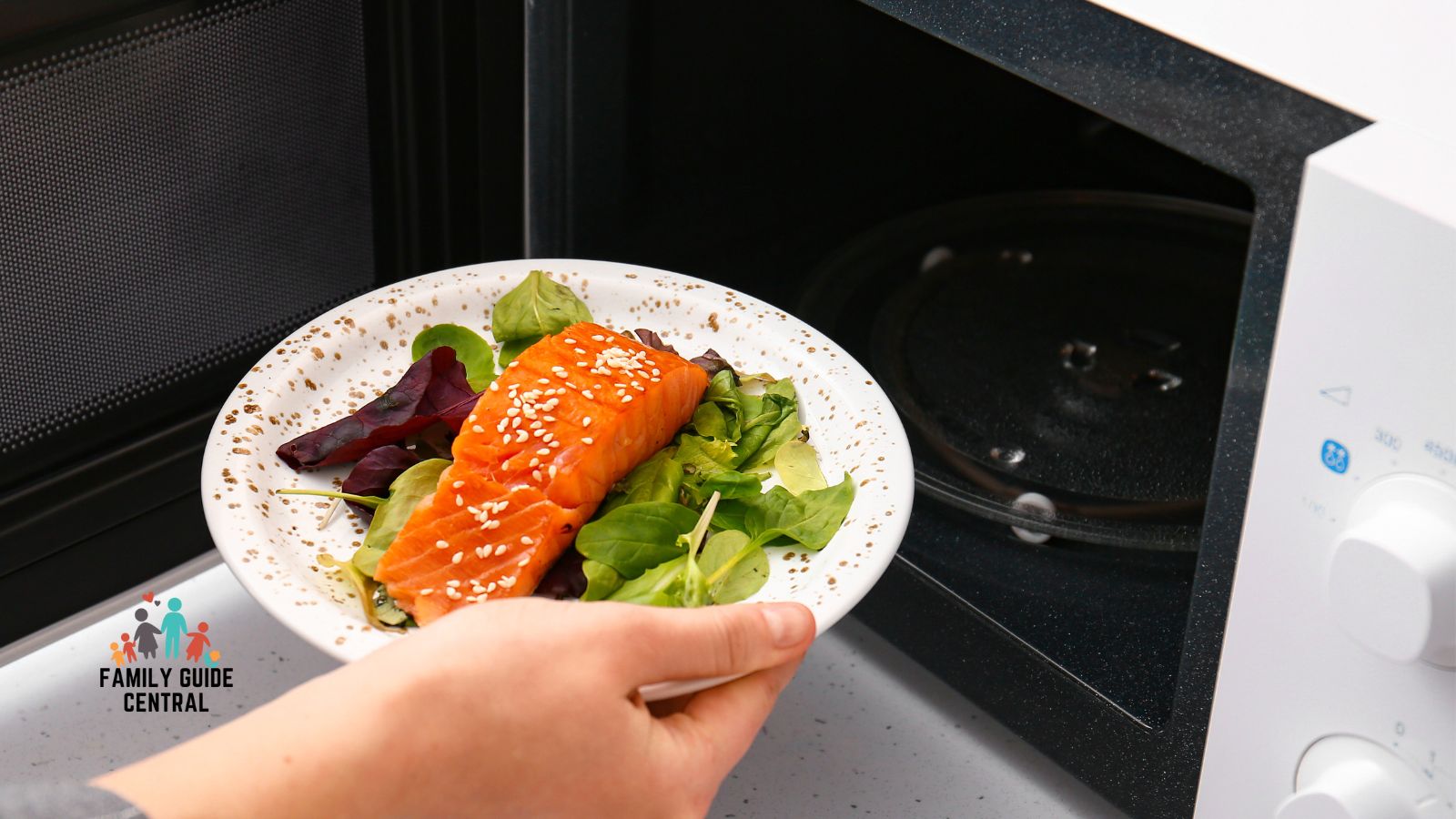 Putting fish into a microwave - familyguidecentral.com