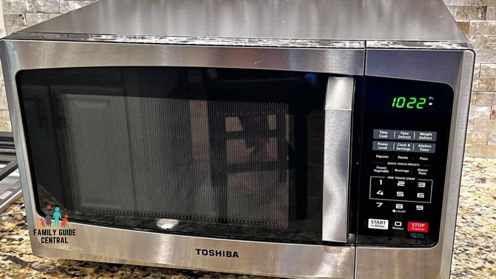 Toshiba brand microwave - familyguidecentral.com