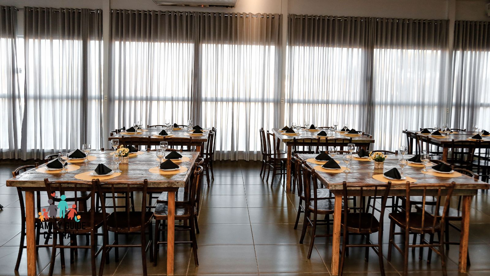 multiple tables in a dining room - familyguidecentral.com