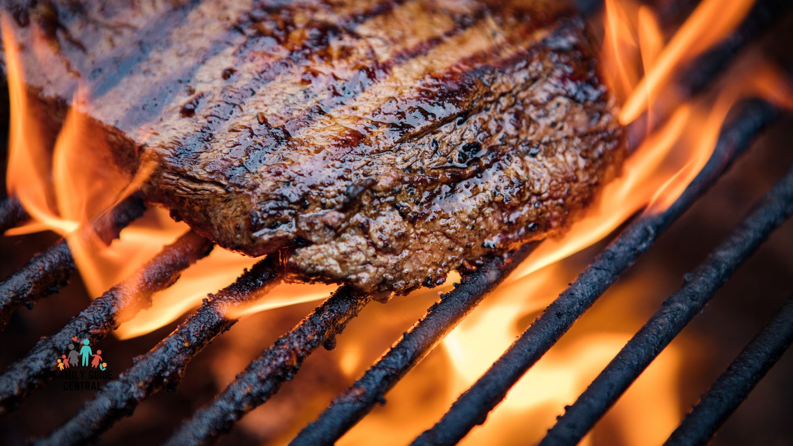 Grill marks on steak using a pellet grill - familyguidecentral.com