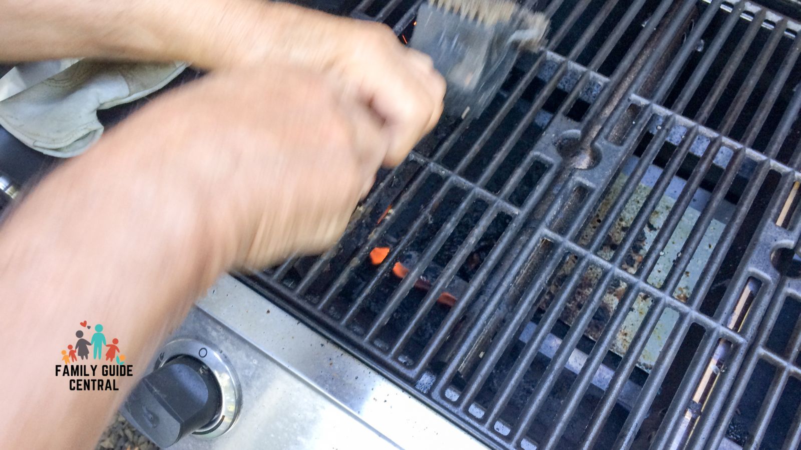 Cleaning a grill - familyguidecentral.com
