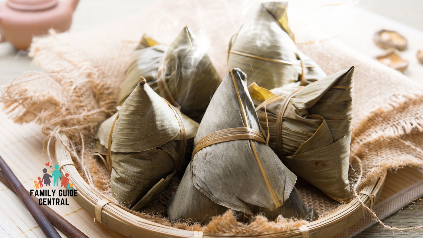 Cooked zongzi in the microwave - familyguidecentral.com