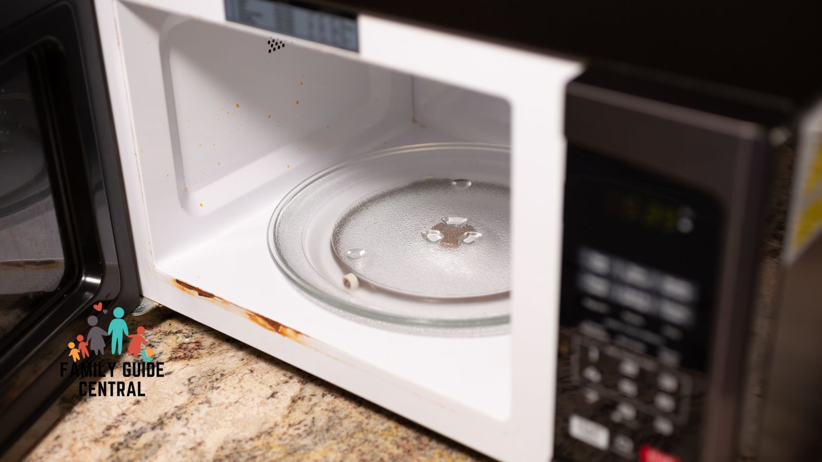 Microwave open door - familyguidecentral.com