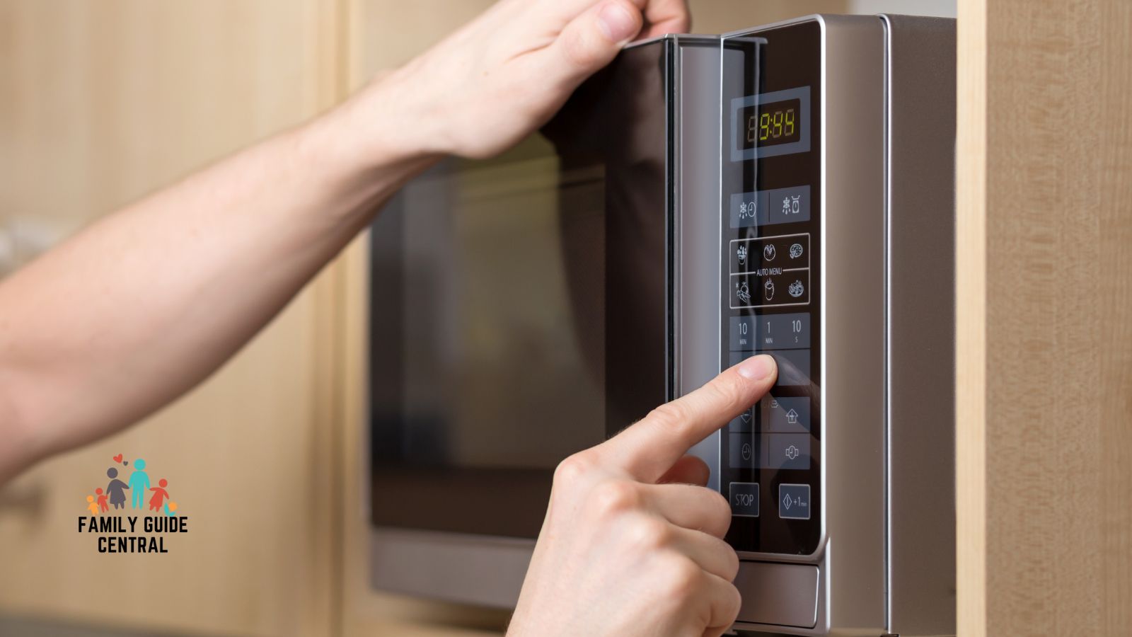 Using microwave pressing buttons - familyguidecentral.com